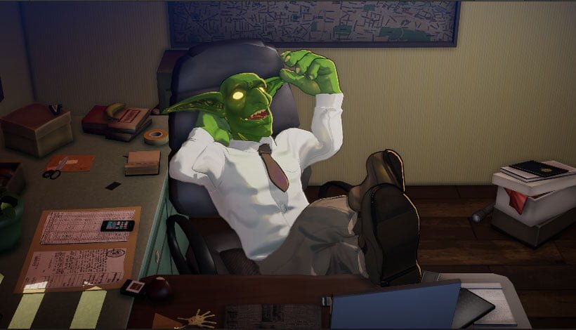 Green Goblin Boss from Orc Massage