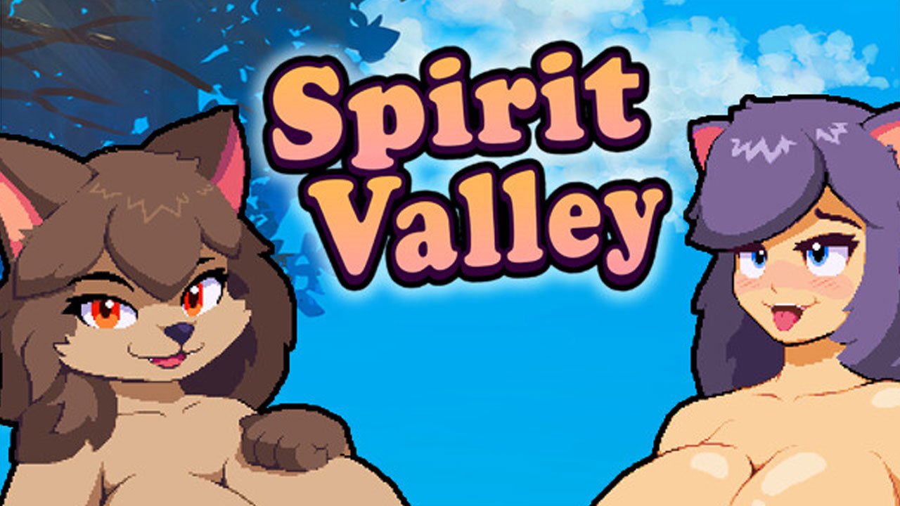 Spirit Valley cover art featuring sexy pixel furries